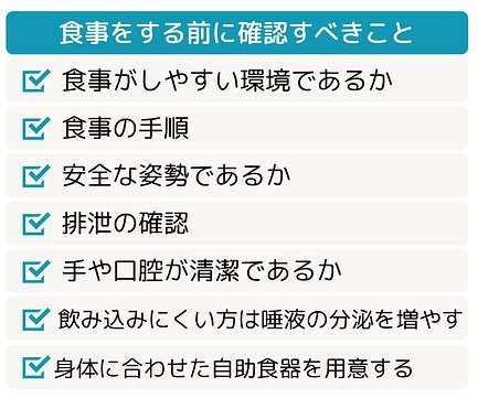 食事介助の完全マニュアル｜食事の際の姿勢や声掛けの方法など【介護のほんね】