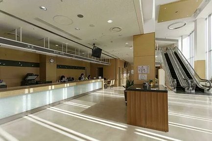 神戸海星病院の受付