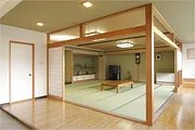 敬老園札幌 18畳の広い談話室