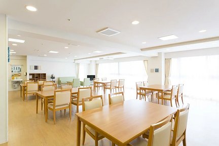 まどか武庫川 リビングルーム兼食堂兼機能訓練室