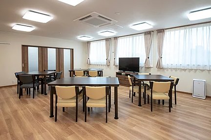 エイジフリーハウス松戸北小金 食堂・談話室 特徴画像
