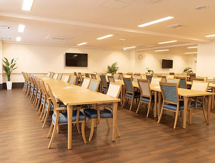 リアンレーヴ茅ヶ崎 食堂兼機能訓練室 特徴画像