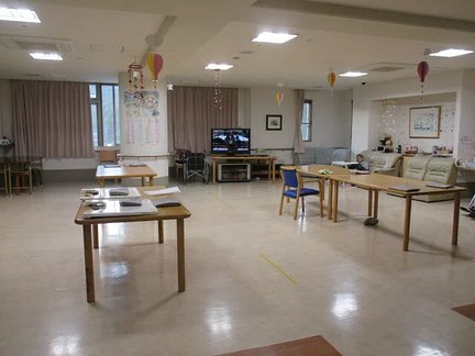 ケアホーム　なごみ荘 食堂兼機能訓練室 特徴画像