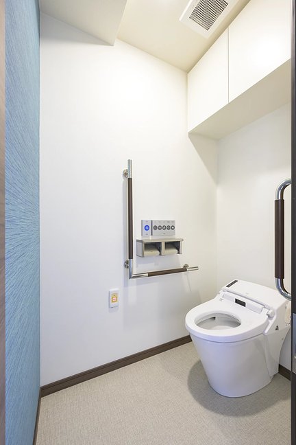 ザ プレミアム レジデンス シニアの杜白金台 居室トイレ（全室トイレ完備）