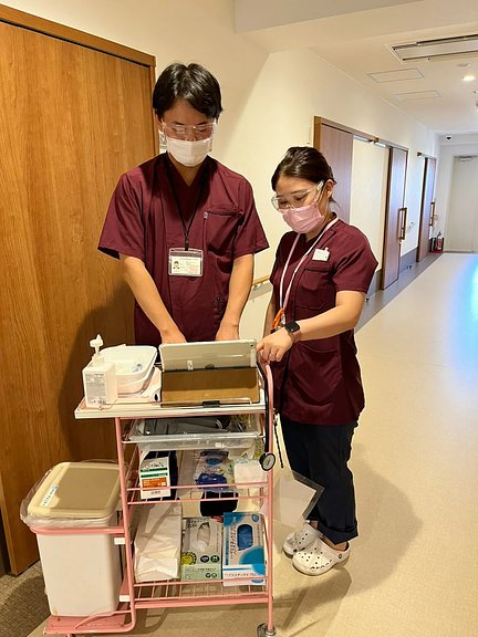 パリアティブケアホームほしの岸和田 看護師連携 特徴画像