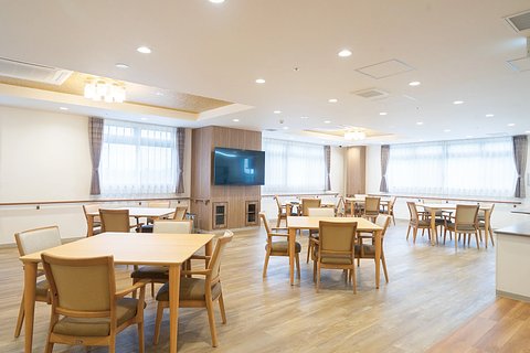 イリーゼ新所沢 1階食堂 兼機能訓練室