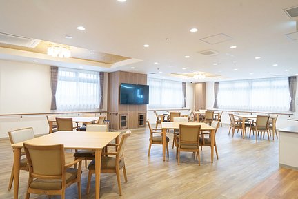イリーゼ新所沢 1階食堂 兼機能訓練室 特徴画像